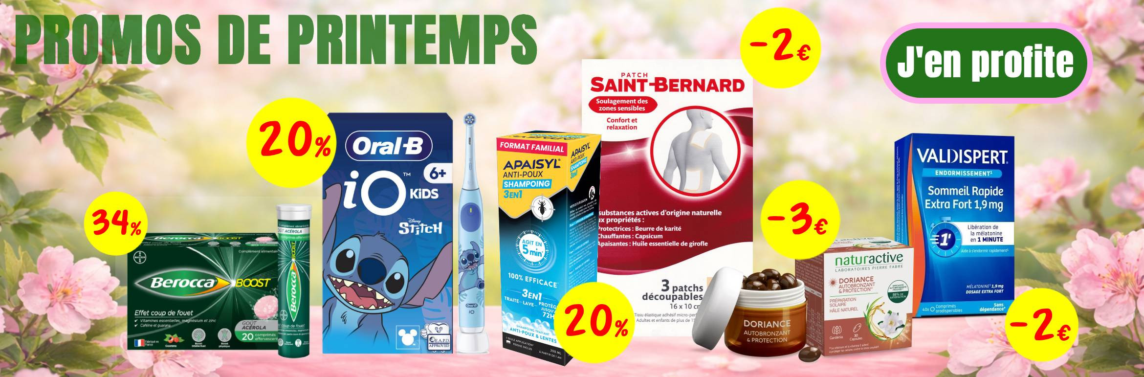 Promotions printemps